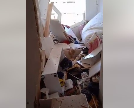 STRAVIČNE SCENE NA STARČEVICI! Stan uništen do neprepoznatljivosti: Pogledajte kako izgleda poslije eksplozije (VIDEO)