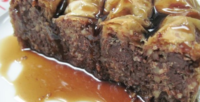 ZASLADITE DAN Posna čoko baklava