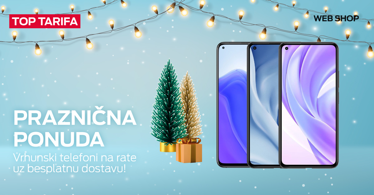 Praznična m:tel ponuda: Xiaomi Mi 10T i Mi 11 Lite 5G
