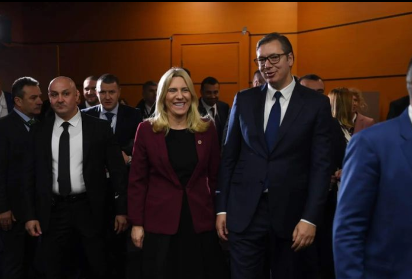 CVIJANOVIĆEVA SE SASTALA SA VUČIĆEM U TIRANI "Sa dragim prijateljem, predsjednikom Srbije na samitu EU-zapadni Balkan"
