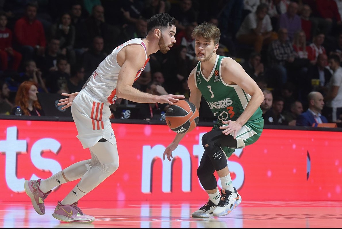 12. KOLO EVROLIGE Zvezda preokretom savladala Žalgiris i nastavila pobjednički niz