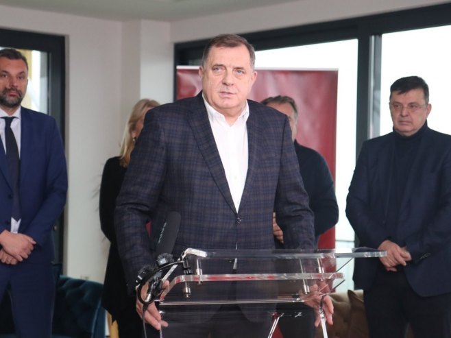DODIK NAKON SASTANKA: "SNSD, HDZ BiH i "osmorka" imaju kapacitet da formiraju vlast na nivou BiH" (FOTO)