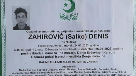 TRAVNIK ZAVIJEN U CRNO Ubio se otac sedmoro djece: "Nije izdržao životne nedaće koje su ga snašle"