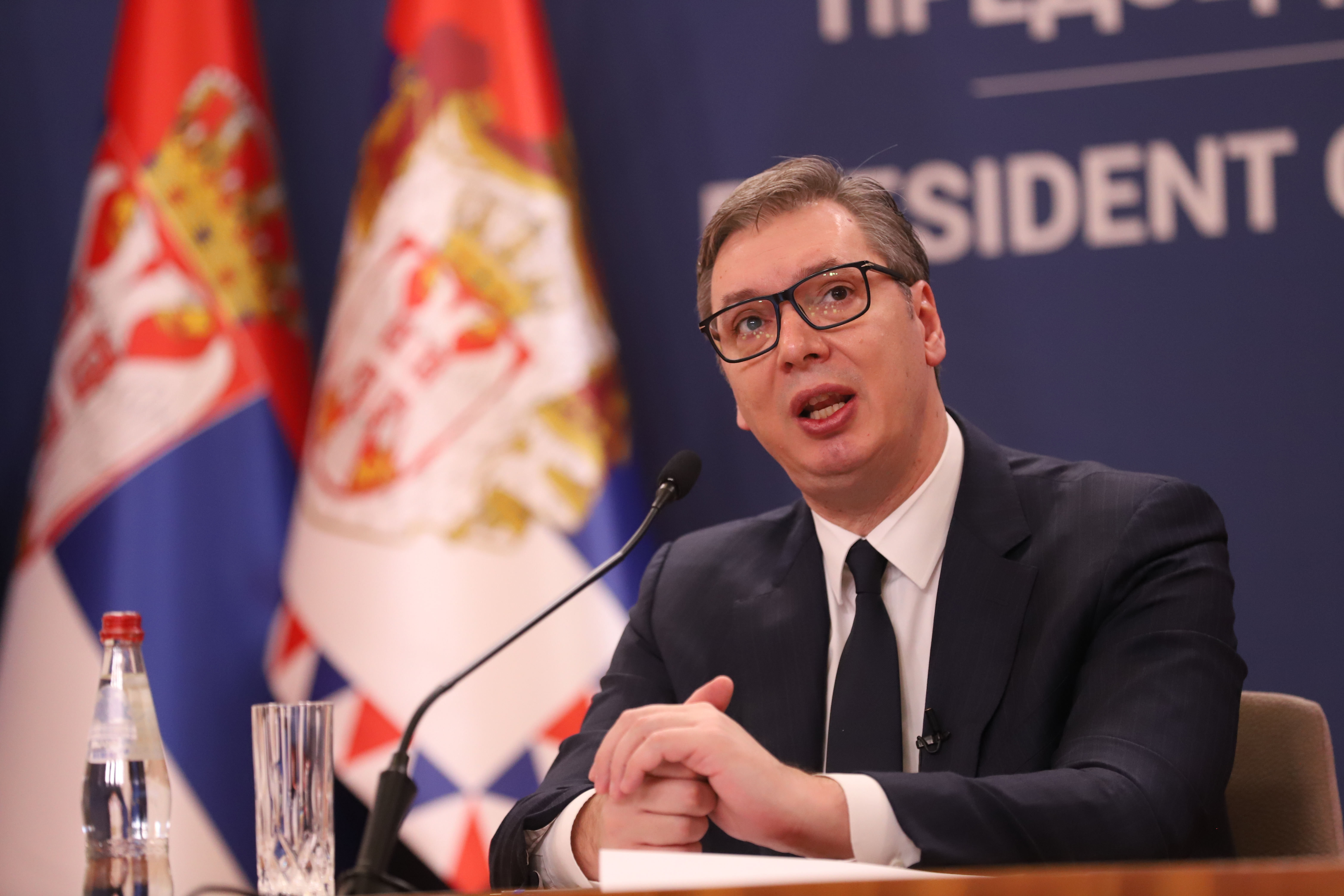 VUČIĆ RAZGOVARAO SA BLINKENOM: Beograd se ponaša odgovorno, osloboditi uhapšene Srbe