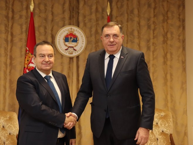 SJEDIŠTE SRPSKE U ISTOČNOM SARAJEVU Dodik se sastao sa Dačićem (FOTO)