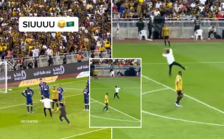 MANIJA U SAUDIJSKOJ ARABIJI "Kristijano Ronaldo efekat" i proslava gola uz već poznatu frazu (VIDEO)