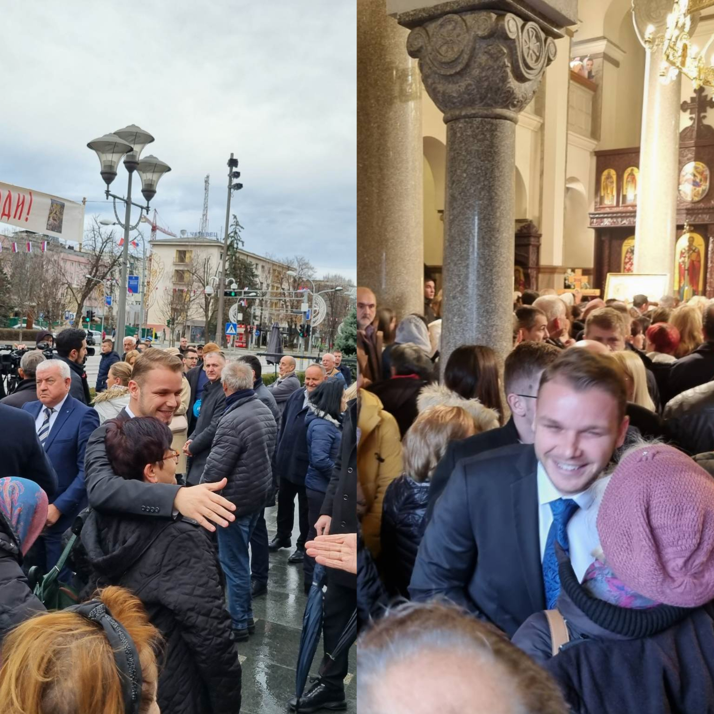 "SVAKI DAN JE DAN REPUBLIKE SRPSKE" Stanivuković u zagrljaju građana uputio čestitku i poslao snažnu poruku (FOTO)