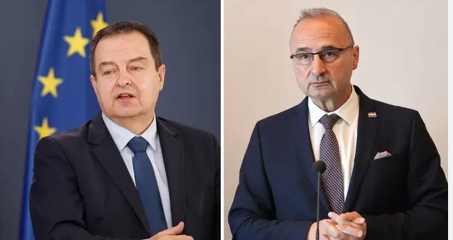 SASTANAK MINISTARA SPOLJNIH POSLOVA SRBIJE I HRVATSKE Dačić i Grlić Radman: Važno je smanjiti razlike u stavovima Beograda i Zagreba
