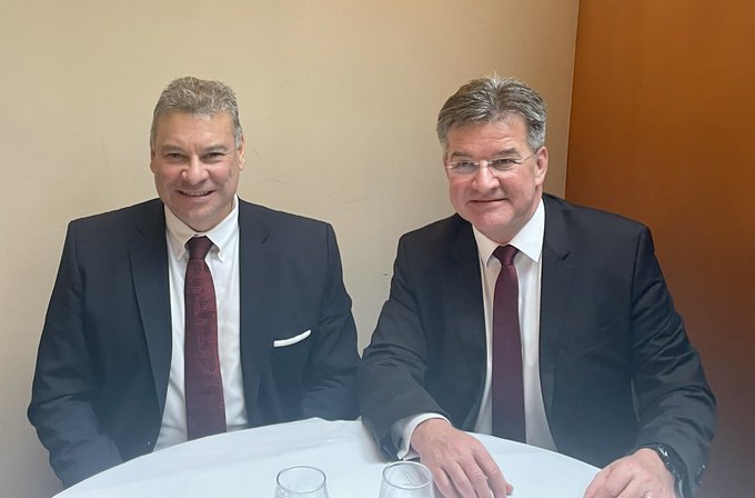 Lajčak sa Eskobarom: "Zacrtani sljedeći koraci u dijalogu"