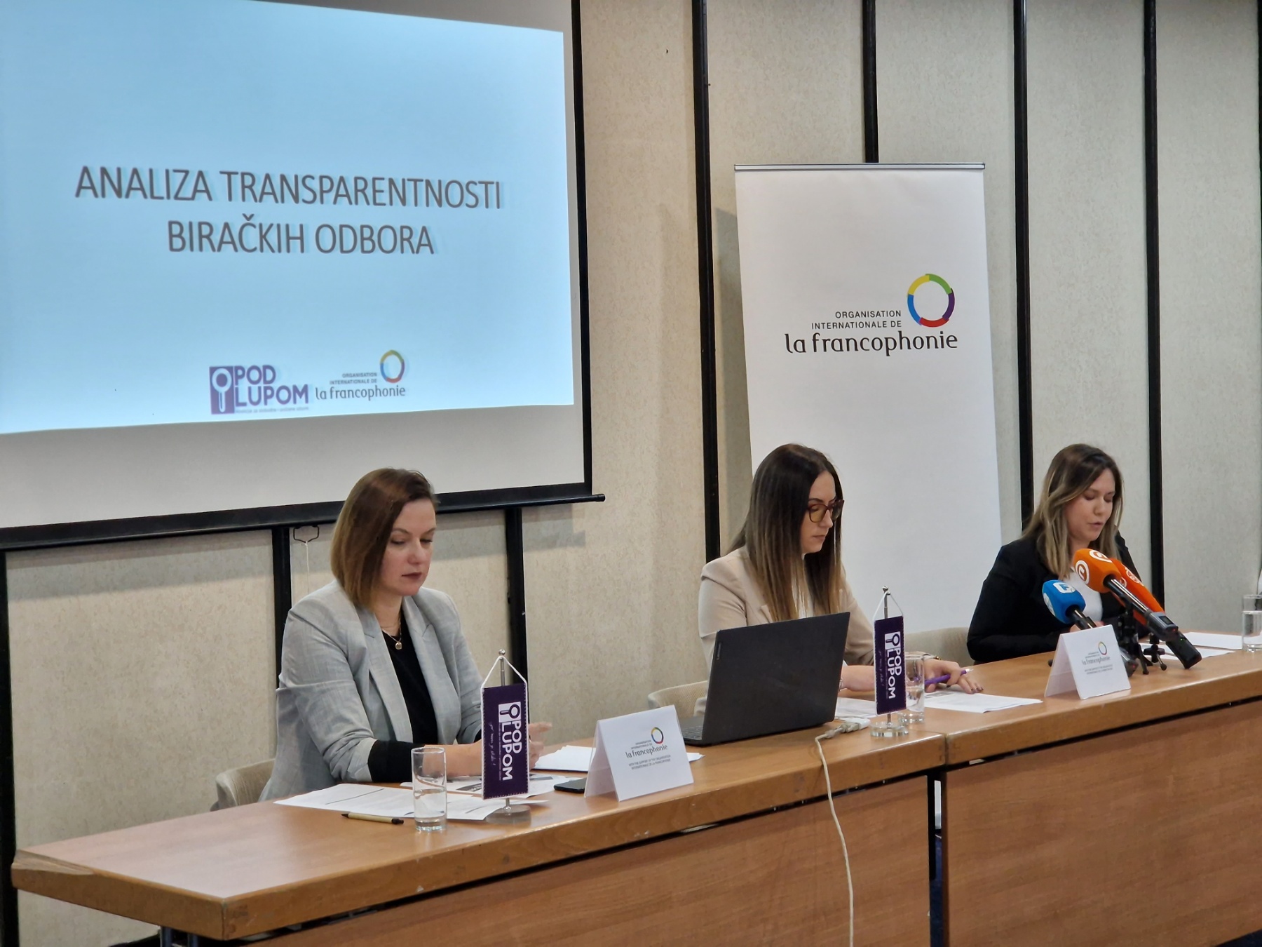NEOPHODNA HITNA IZMJENA IZBORNOG ZAKONA Koalicija “Pod lupom” predstavila rezultate istraživanja transparentnosti rada biračkih odbora