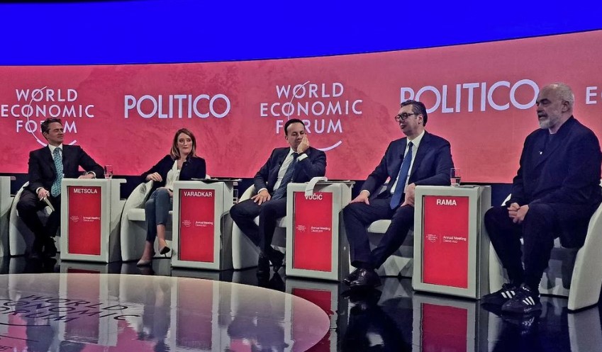 "VELIKE SILE NE POŠTUJU POVELJU I REZOLUCIJE UN-a" Vučić na forumu u Davosu o EU, sankcijama Rusiji i Kosovu