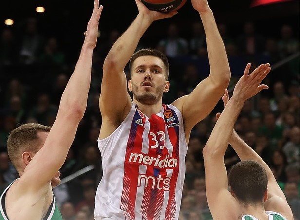 NEUSPJEH "CRVENO-BELIH" U KAUNASU Košarkaši Crvene zvezde poraženi od Žalgirisa
