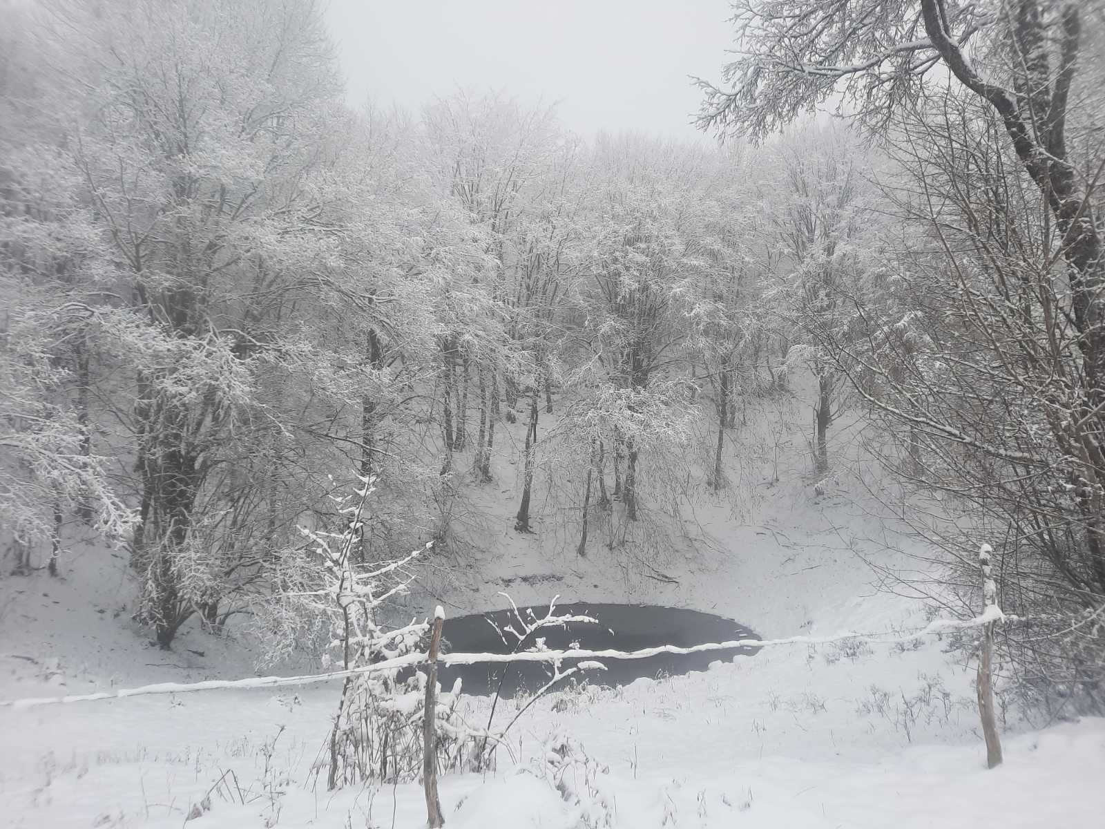 BAJKOVITI PEJZAŽI STRIČIĆA POD SNIJEGOM Bijeli prekrivač prekrio krajolik, selom zavladali mir i tišina (FOTO)