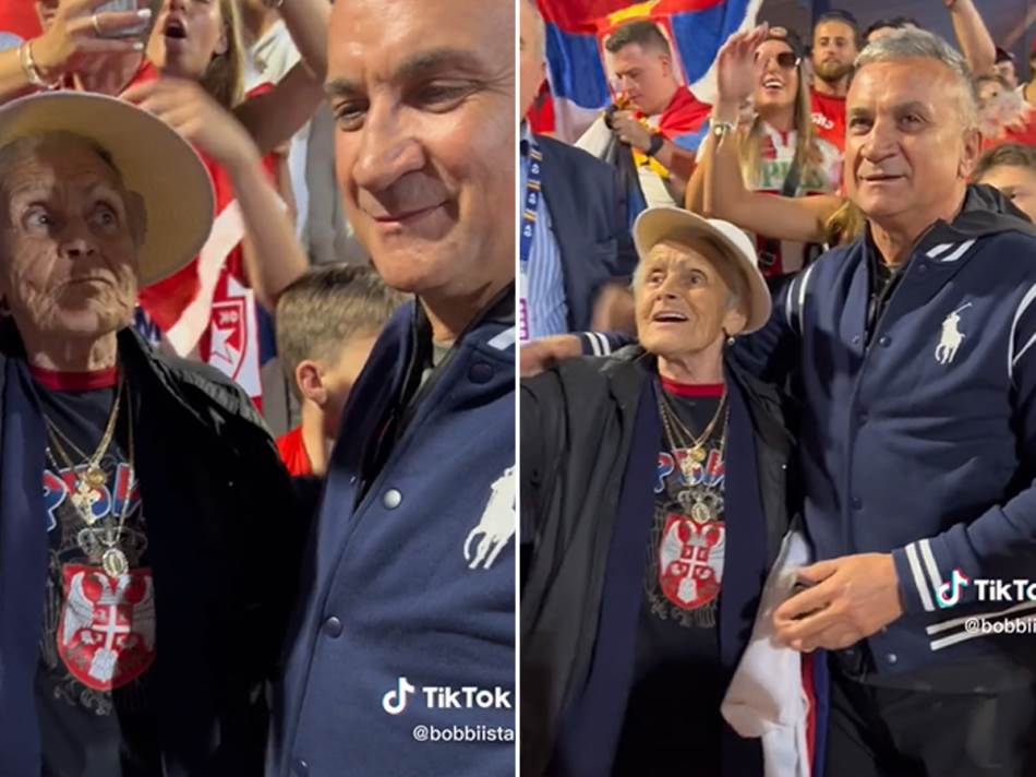 BAKA IZ MELBURNA JE HIT NA DRUŠTVENIM MREŽAMA Na mečeve dolazi samo zbog Đokovića, a kada joj je njegov tata prišao pred svima uslijedio je šok! (VIDEO)