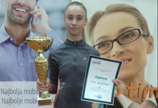FANTASTIČNA TEA KOVAČEVIĆ Teniserka iz Gradiške osvojila novi trofej