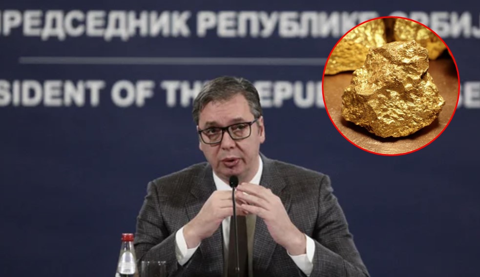PRONAĐENO NOVO NALAZIŠTE ZLATA Za njega znaju samo Vučić i još jedna osoba, jedno je među 100 najvećih u svijetu