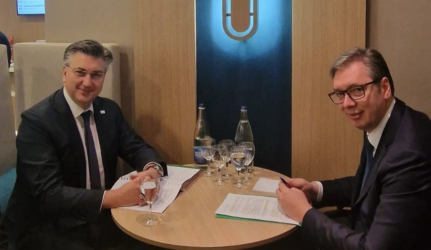 VUČIĆ I PLENKOVIĆ DANAS RAZGOVARALI U ŠVAJCARSKOM DAVOSU Predsjednik Srbije: Vrlo korektan razgovor, vjerujem da ćemo u periodu koji je pred nama uspjeti ostvariti napredak