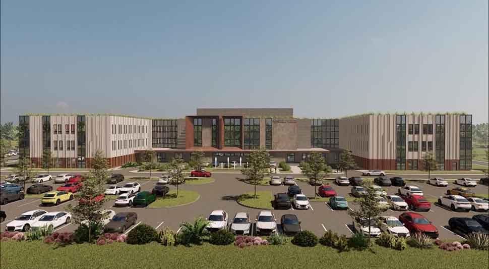 PROJEKAT "TEŽAK" 128 MILIONA MARAKA Nova trebinjska bolnica imaće 223 kreveta