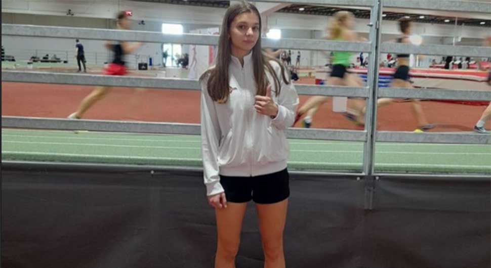 BRAVO ZA MLADU ATLETIČARKU SRPSKE Rekord Eme Kovač na kadetskom dvoranskom mitingu u Zagrebu