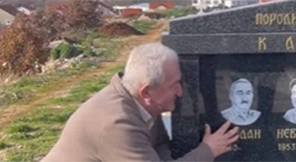 "LAKA TI CRNA ZEMLJA" Bogdan na svom grobu zapomaže za samim sobom (VIDEO)