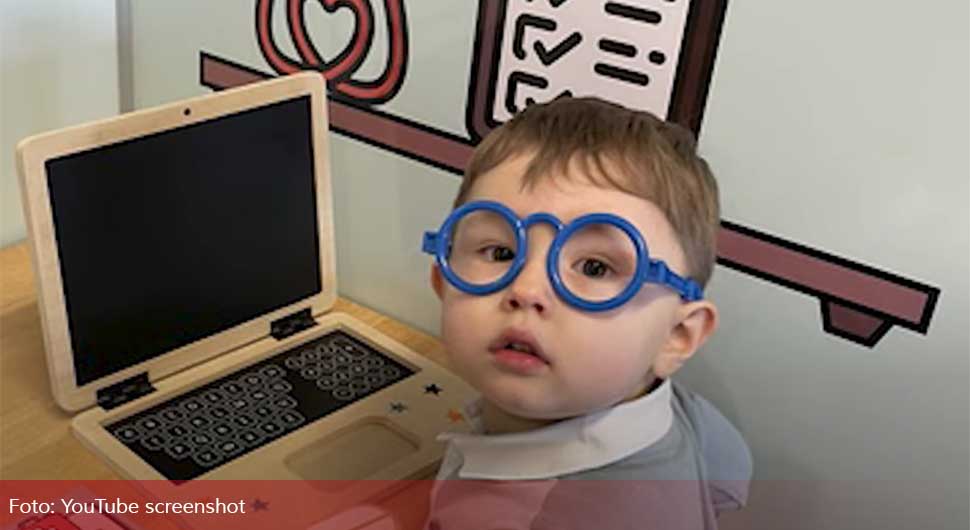 ČUDO OD DJETETA Trogodišnjak postao član Mense (VIDEO)