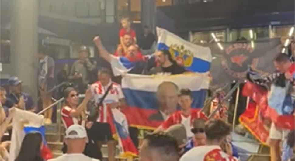 "REKAO SAM IME I PUSTILI SU ME" Srpski navijači uhapšeni zbog Putina u Melburnu (VIDEO)