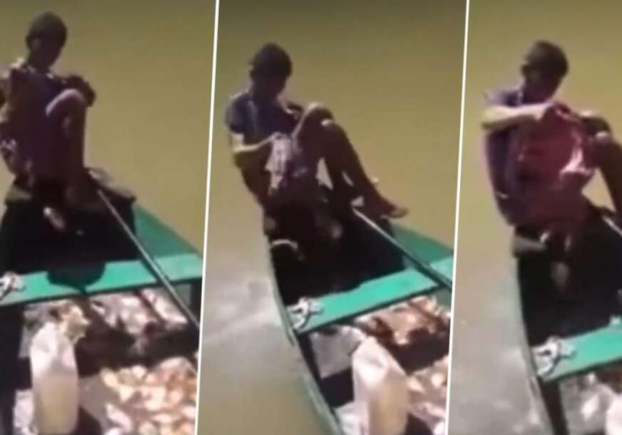 GURNUO RUKU U VODU PUNU GLADNIH PIRANA Pogledajte nevjerovatan pecaroški trik (VIDEO)
