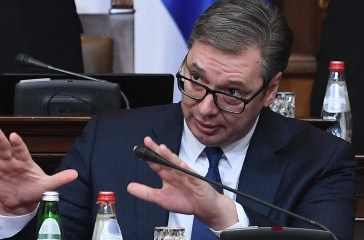 SKUPŠTINA SRBIJE PRIHVATILA IZVJEŠTAJ O PREGOVORIMA Vučić poručio: "Borba za ZSO će biti teška"