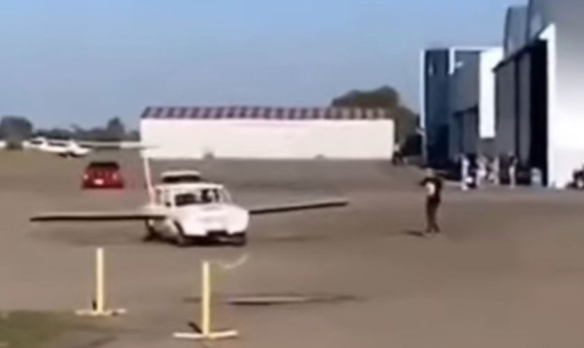 KAD PRETJERAŠ SA MAŠTOM: Od automobila pokušao da “napravi avion”, pa završio neslavno (VIDEO)