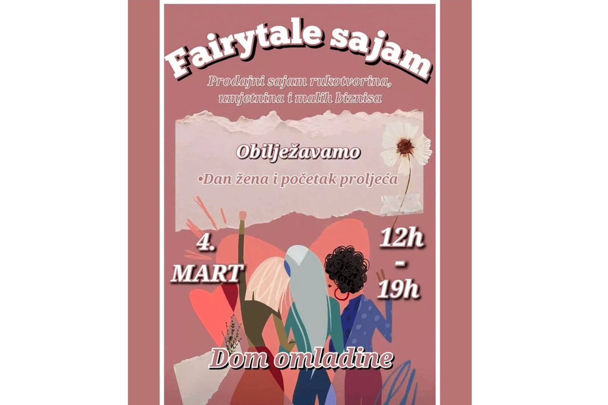 "Bajkoviti sajam" u Domu omladine u slavu žena
