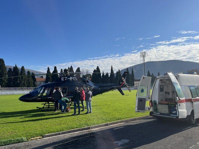 Uspješno završena dva vazdušna medicinska transporta