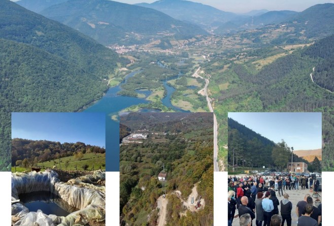 GRAĐANI POSLALI JASNU PORUKU Protest u Jezeru protiv geoloških istraživanja i iskopavanja ruda