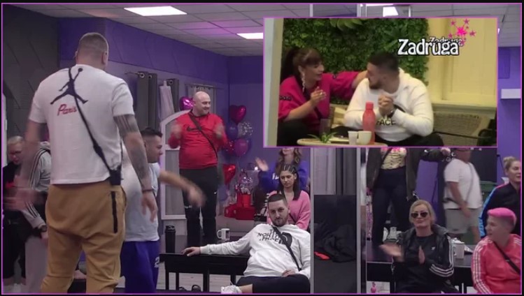 SVE OSTALO NIJE VAŽNO, SVE OSTALO SVE JE LAŽNO Zadrugari s bolom posmatrali emocije Miljane i Zole, pa u glas zapjevali (VIDEO)