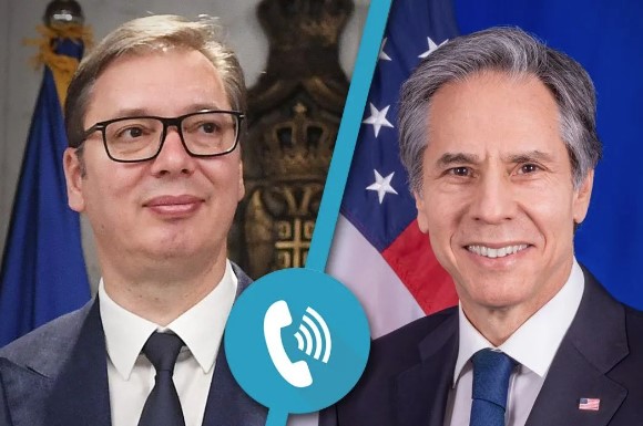 Vučić razgovarao sa Blinkenom o Kosovu