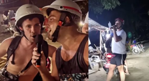 PERUĆICA I ŽIVKOVIĆ PRAVE HAOS NA TAJLANDU Zapjevali srpski hit, a tek da vidite reakciju prolaznika (FOTO/VIDEO)