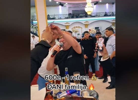 KUKA KAKO NEMA NOVCA, A 1.200 KM ZA MINUTU STRPAO U DŽEP Đani dobio masnu lovu za refren pjesme (VIDEO)