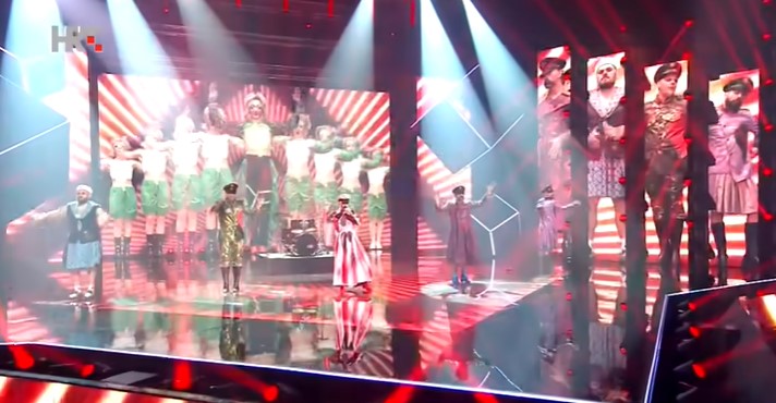 SAD SMO SVE VIDJELI!  Našminkani i uniformisani - oni će predstavljati Hrvatsku na Evroviziji! (VIDEO)