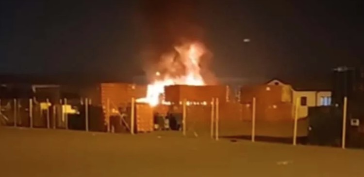 BURNA NOĆ U NOVOM SADU Požar i eskplozija u Petrovaradinu (VIDEO)