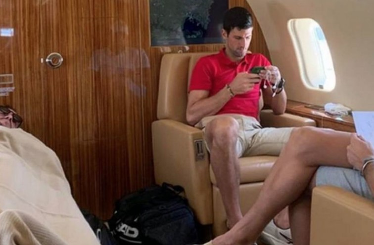 LUKSUZ KOJI ĆE VAS OSTAVITI BEZ TEKSTA Zavirite u skupocijeni privatni avion Novaka Đokovića (VIDEO)