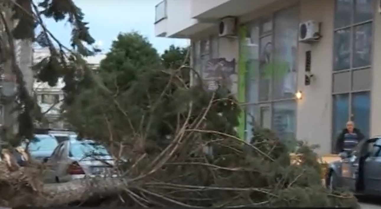 ŽESTOK OLUJNI VJETAR ČUPAO DRVEĆE I SKIDAO KROVOVE ŠIROM SRPSKE U Banjaluci dostigao brzinu od 67,7 km/h