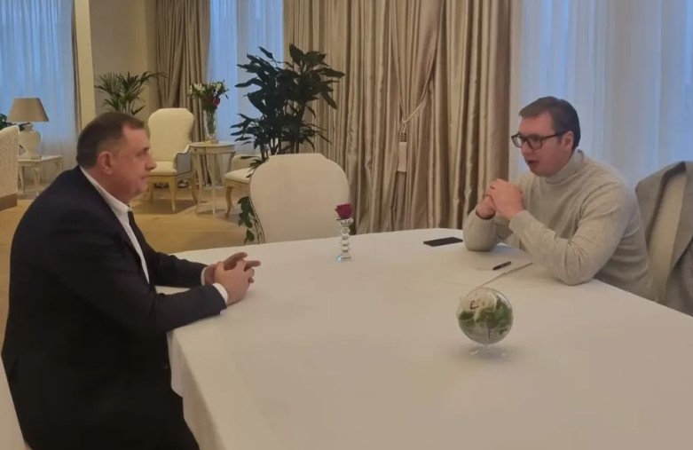 "NEKA ŽIVE SRBIJA I SRPSKA!" Dodik i Vučić u Beogradu: Najavljeni važni projekti, riječi bilo i o Briselskom dijalogu