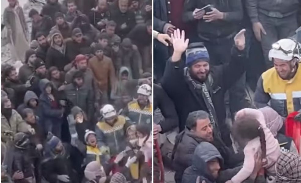 SVJETLO IPAK POSTOJI NA KRAJU TUNELA Spasioci izvukli cijelu sirijsku porodicu, pogledajte oduševljenje građana (VIDEO)
