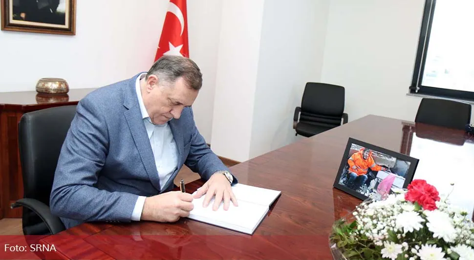 SRPSKA POLOŽILA ISPIT HUMANOSTI Dodik: "Poslaćemo konvoj od 10 šlepera pomoći narodu Turske i Sirije"