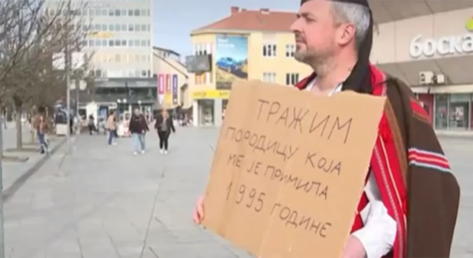 DIRLJIVA PRIČA! NIJE IH ZABORAVIO: Gajo u Banjaluci traži porodicu koja ga je ugostila 1995. godine kao izbjeglicu