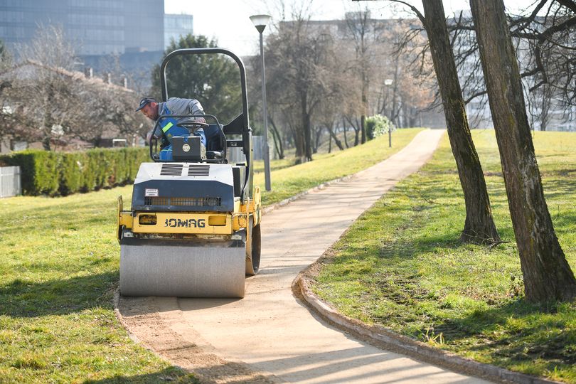 ZA SVE REKREATIVCE I SPORTISTE: Park “Mladen Stojanović” dobija novu stazu za trčanje