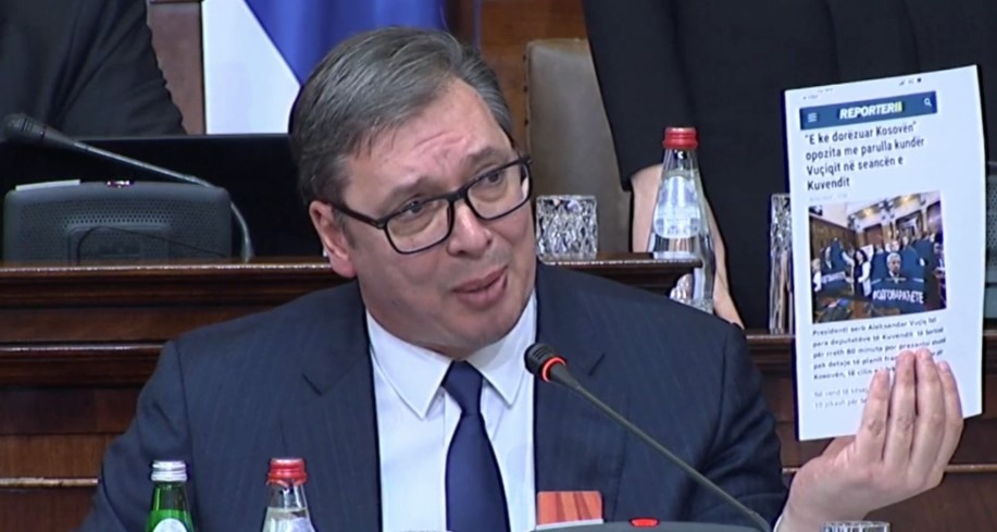 INCIDENT U SKUPŠTINI SRBIJE Opozicija prekinula Vučićevo obraćanje