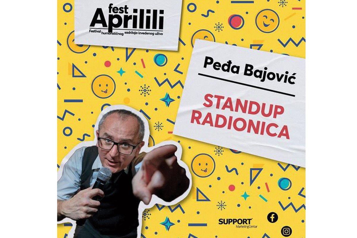 Radionica stendap komedije u Domu omladine