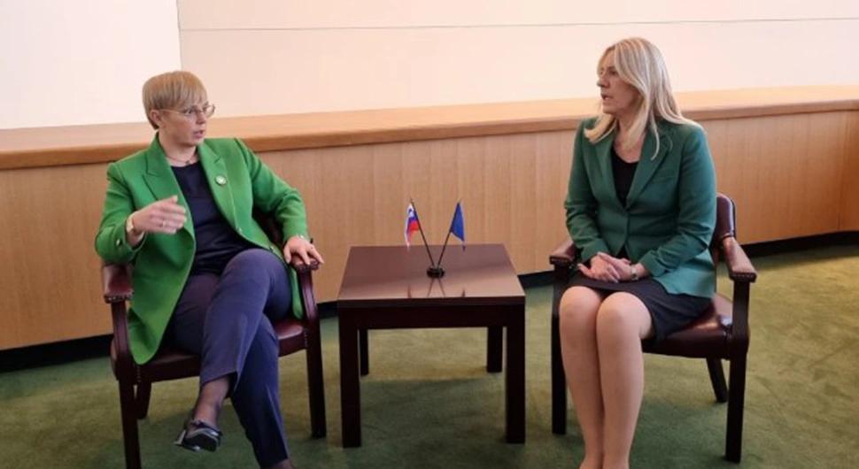 BILATERALNI ODNOSI NA VISOKOM NIVOU Cvijanović sa Pirc Musar u Njujorku
