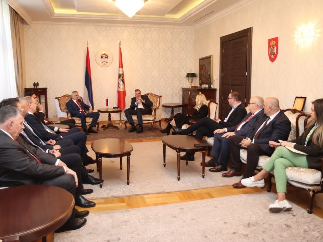 Dodik upriličio prijem povodom 30 godina Odbojkaškog saveza Republike Srpske