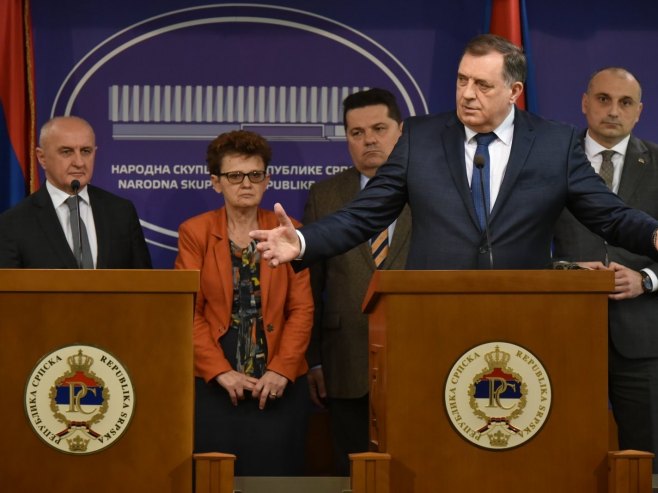Dodik nakon sastanka: Reagovaćemo adekvatno na bilo kakve pritiske na Srpsku (VIDEO)